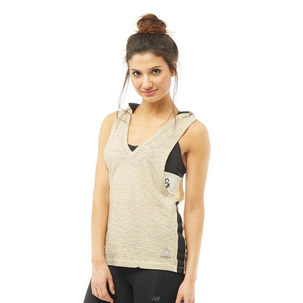 Reebok hooded tank in size small